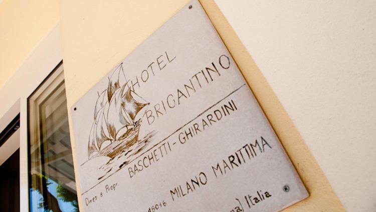 Hotel Brigantino Milano Marittima Kültér fotó